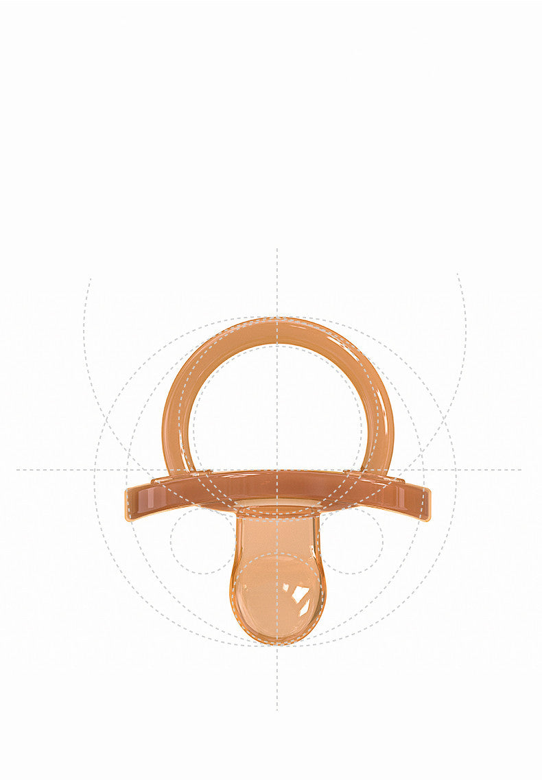 Pacify silicone sleeping baby pacifier