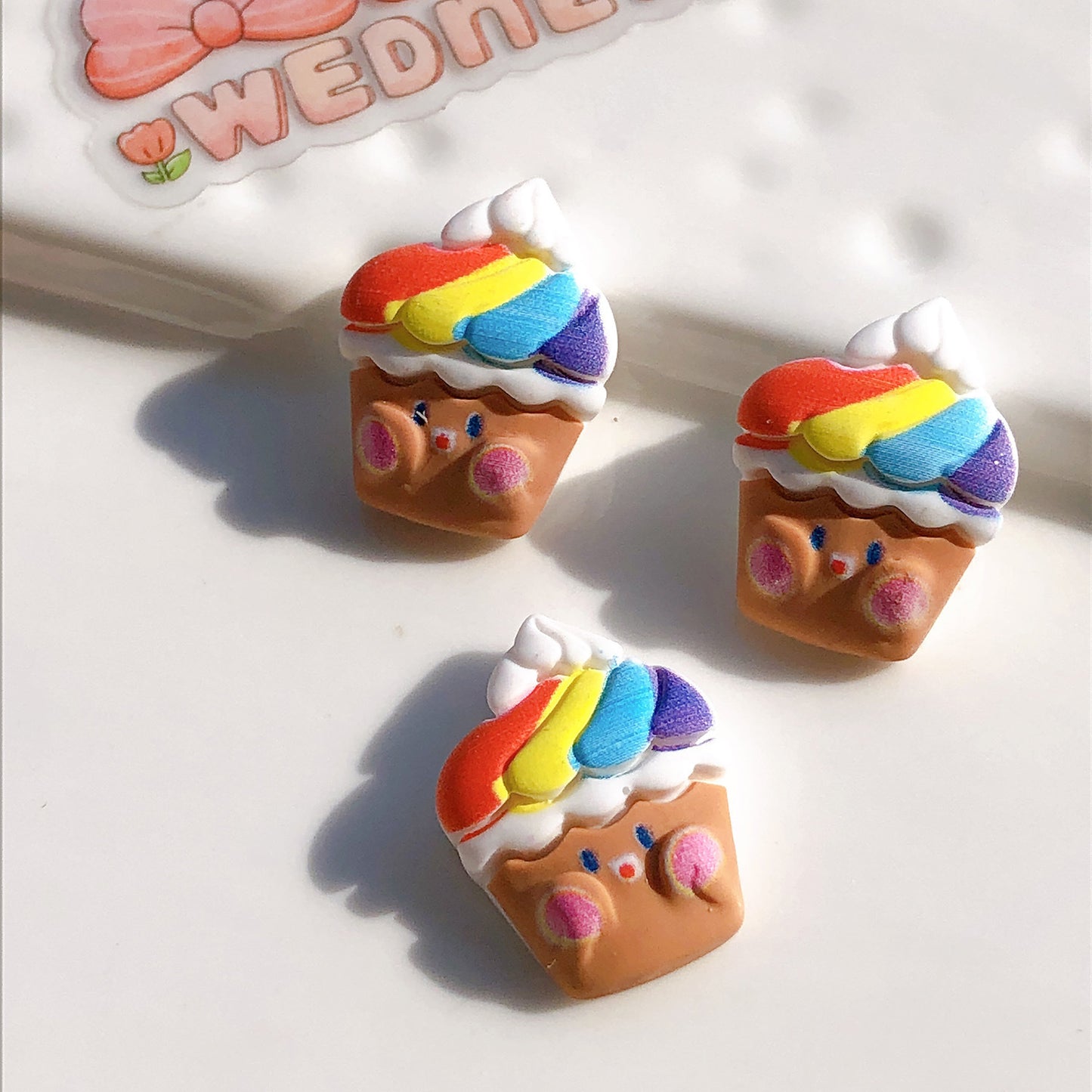 Hair Clip Handmade Material Cream Gel