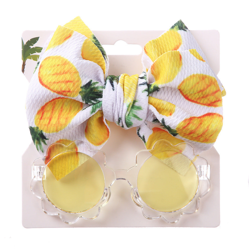 Kids Sunglasses Hair Band Set