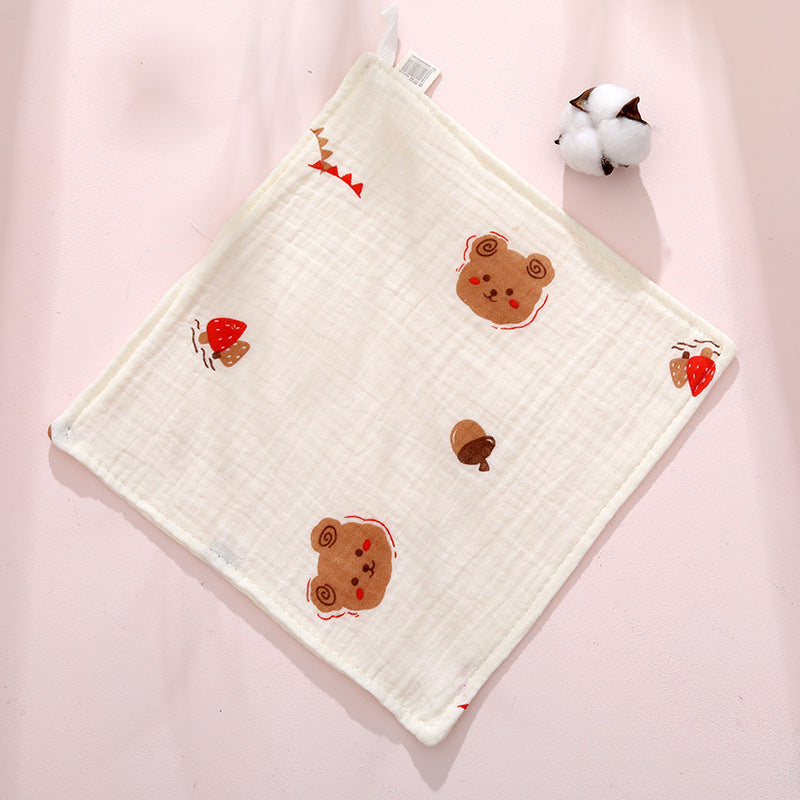 4-layer Cotton Cloth Class A Soft Saliva Towel