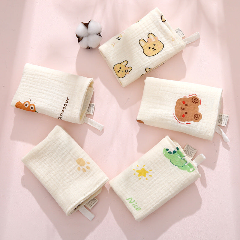 4-layer Cotton Cloth Class A Soft Saliva Towel