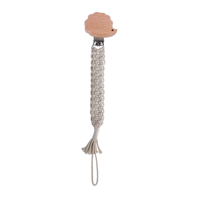 Children's Hand-woven Pacifier Rope
