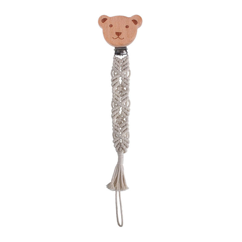 Children's Hand-woven Pacifier Rope