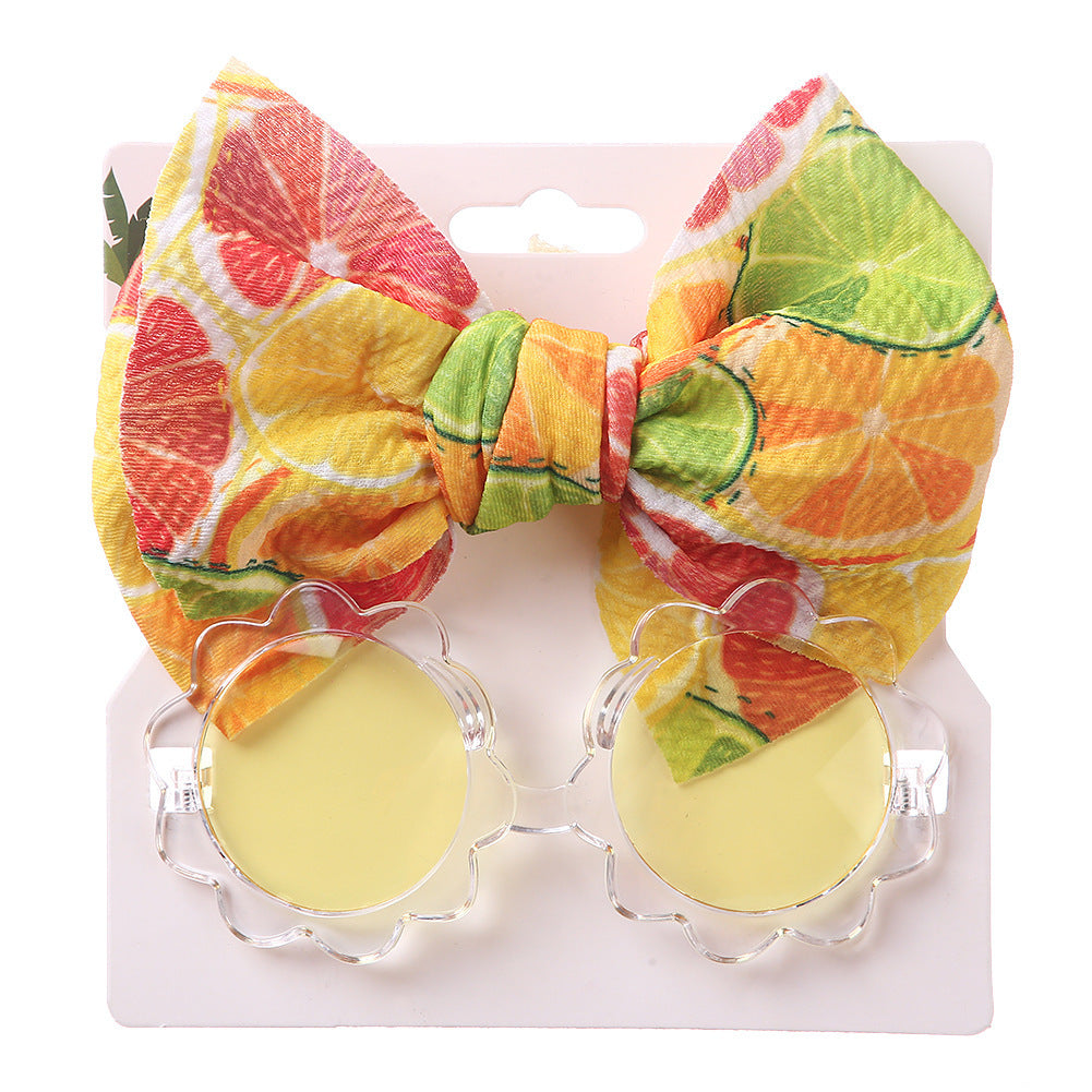 Kids Sunglasses Hair Band Set