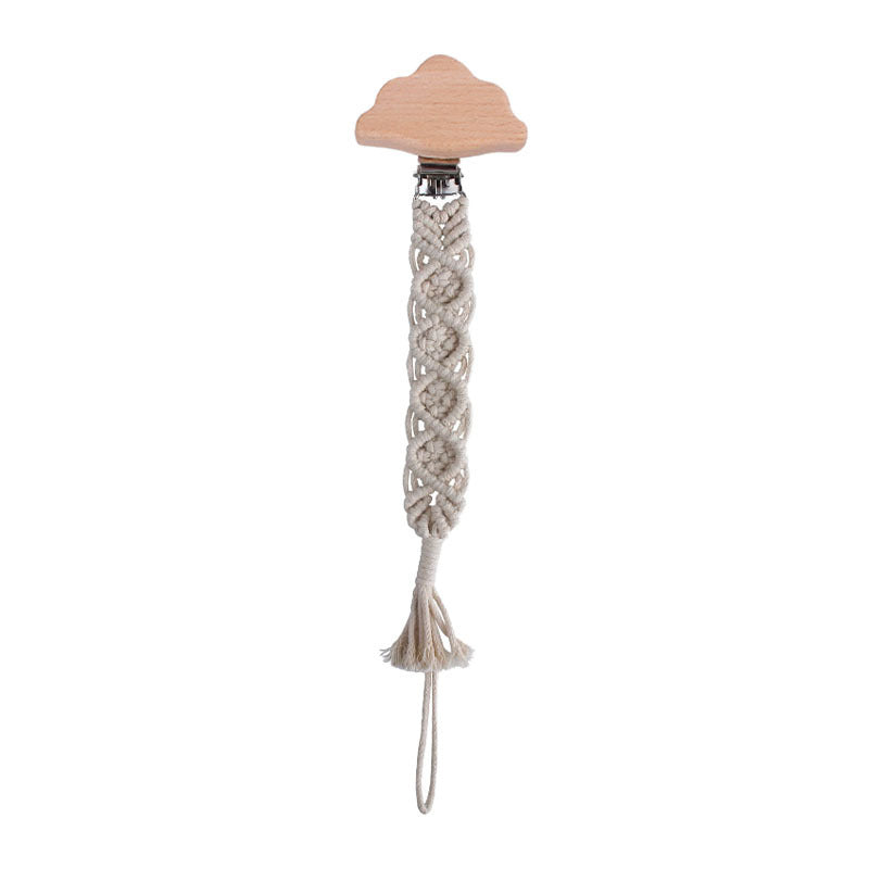 Children's Hand-woven Pacifier Rope