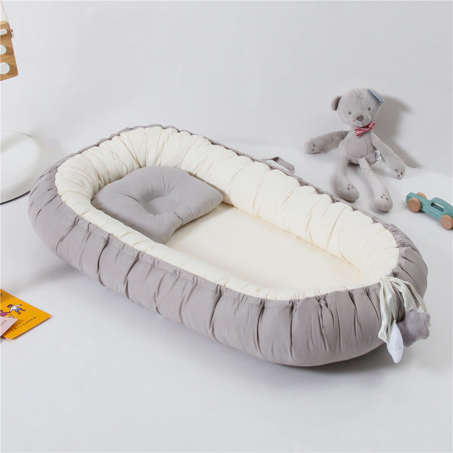 Change Pilch Baby Pillow Travel Crib Folding Removable Washable