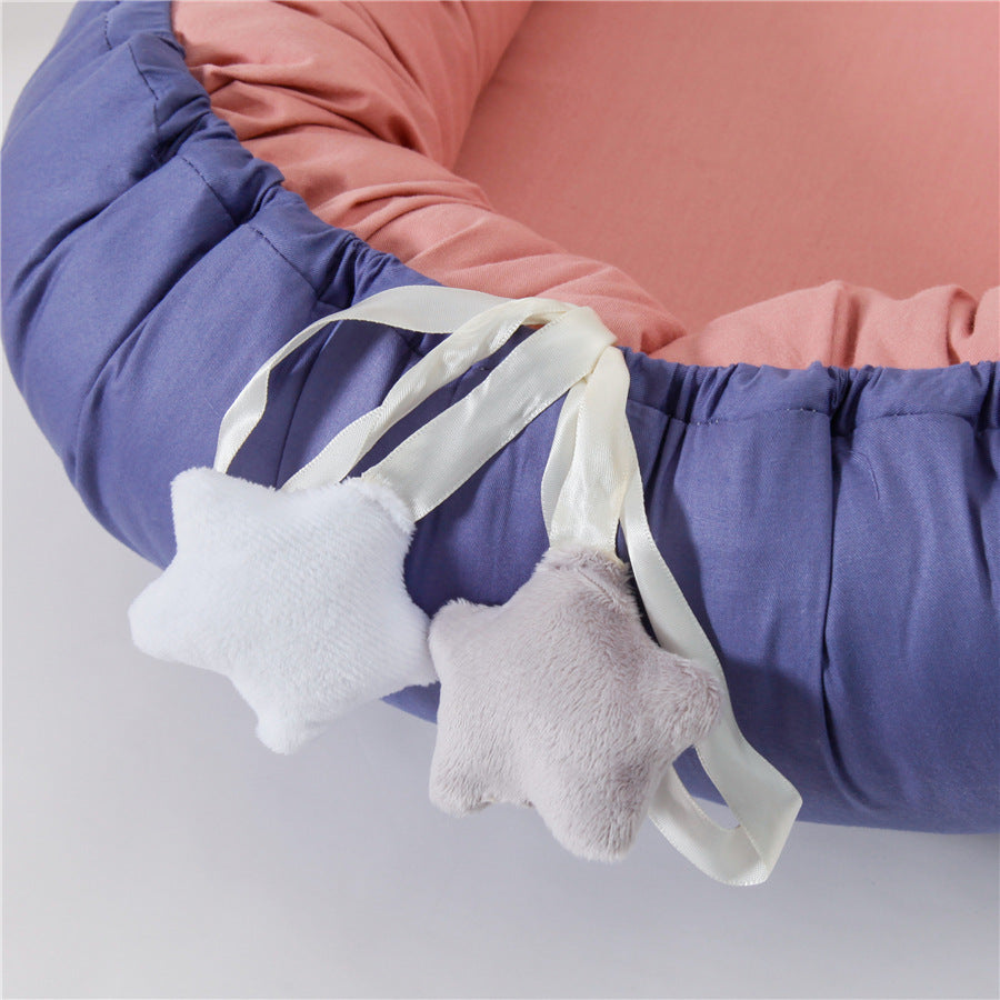 Change Pilch Baby Pillow Travel Crib Folding Removable Washable