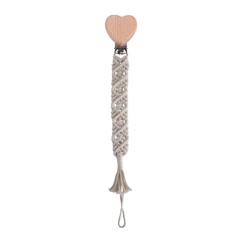 Children's Hand-woven Pacifier Rope